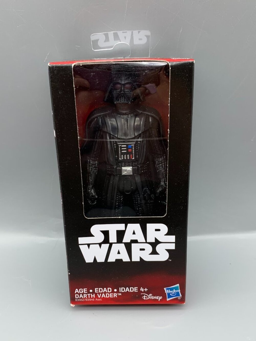 NEW in Box Hasbro Star Wars Darth Vader Figure with Light Saber